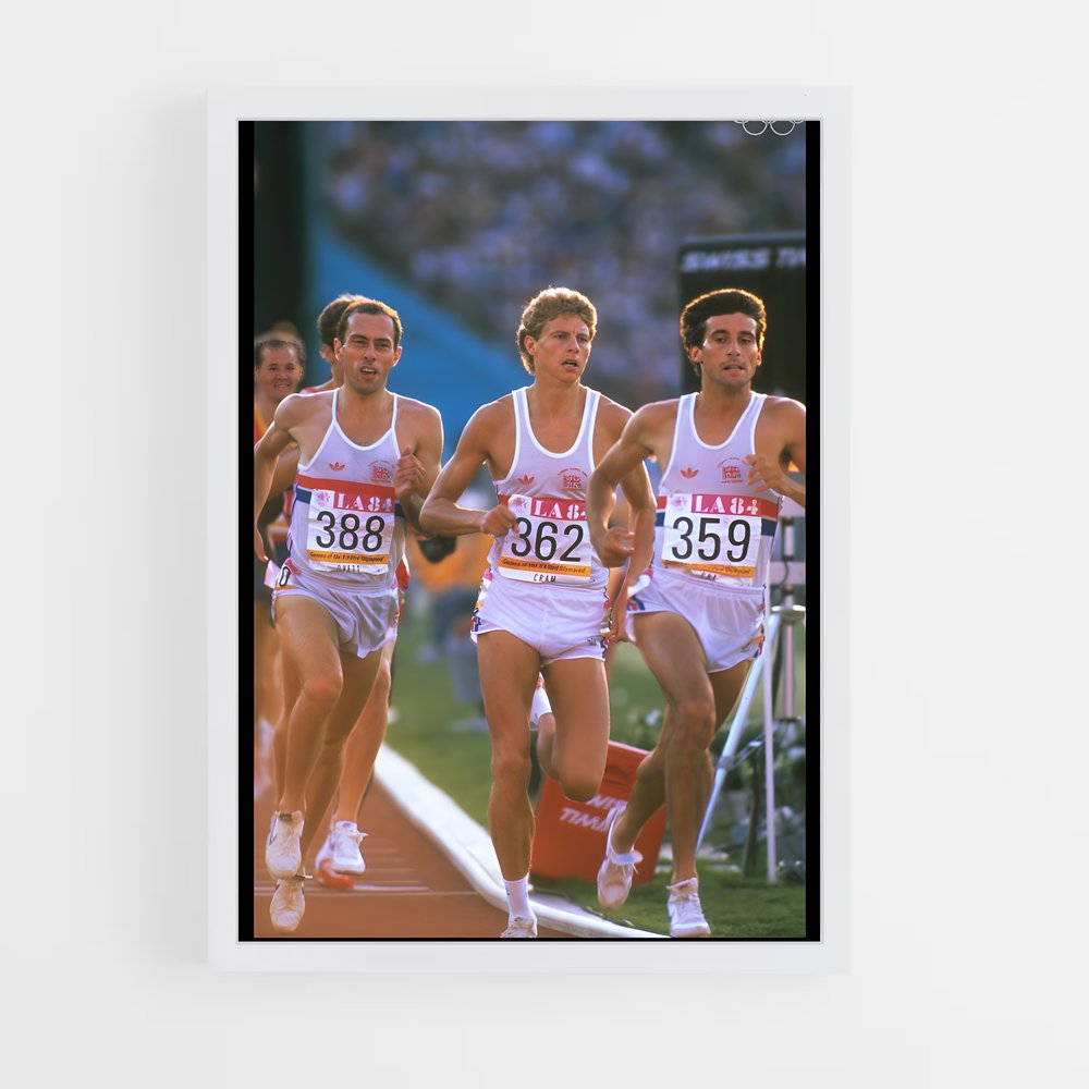 Poster Steve ovett – affiche Athlétisme (vue 3)